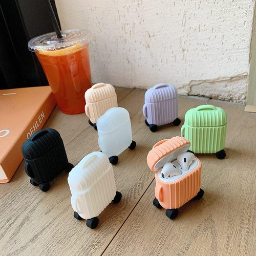 Candy Travel Suitcase AirPods Case